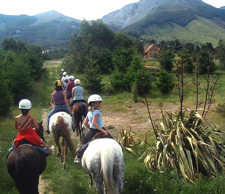 There are over 40 houses in the village but as you can see there is plenty of room for a good ride!